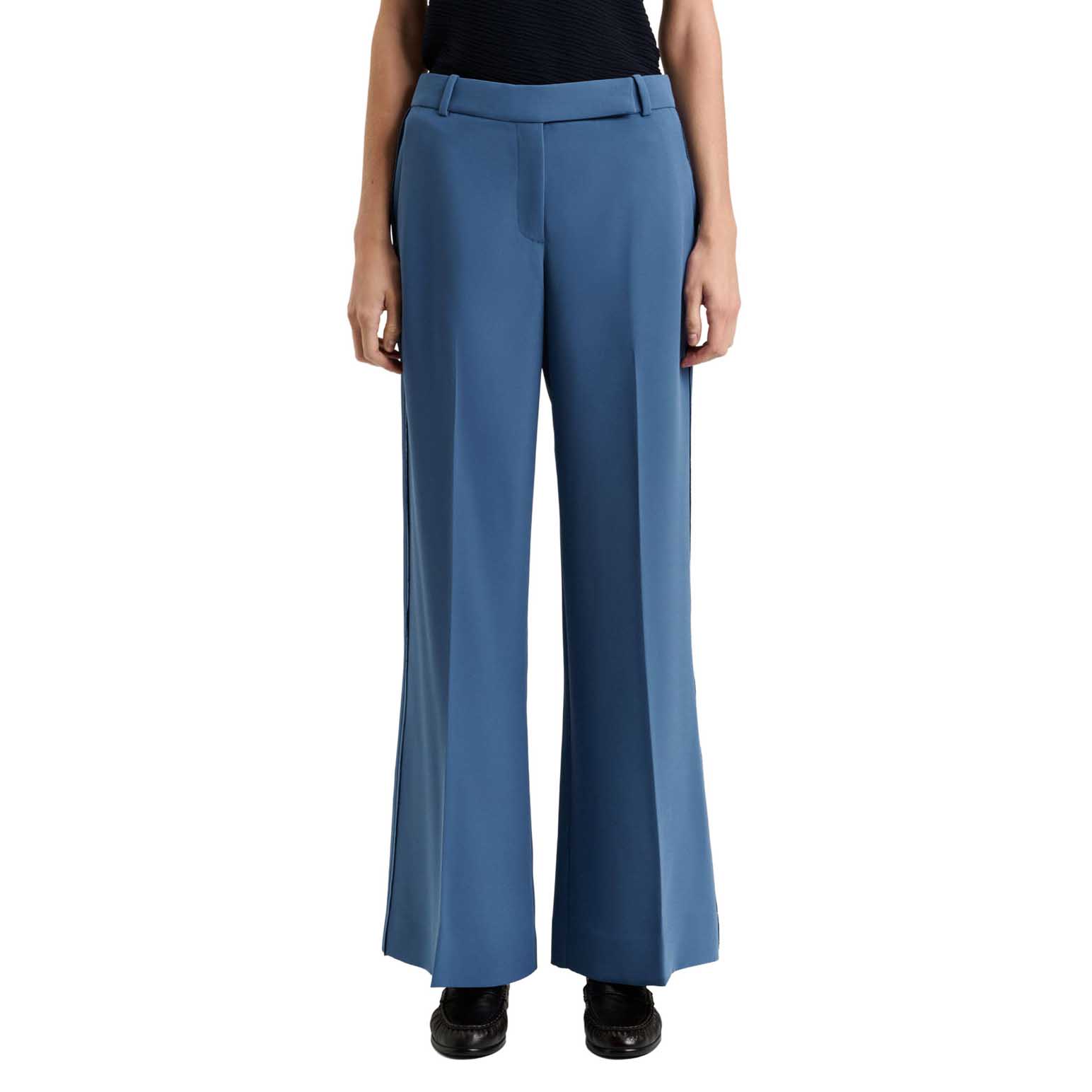 Veronika Maine Double Weave Flared Pant